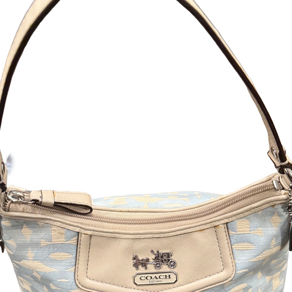 Coach Op Art Sufflette Small Hobo/Shoulder Bag (#45582)(with Hang Tag)(EUC) - Picture 8 of 17